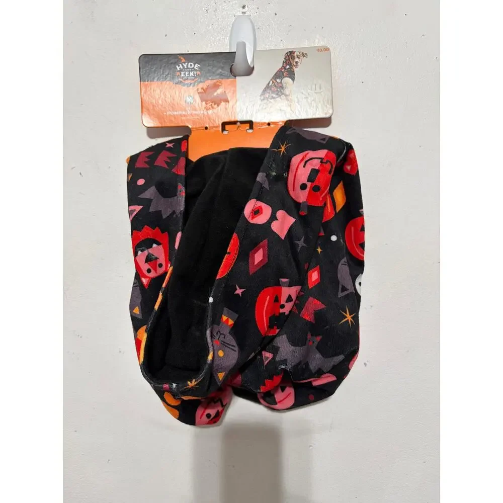 Halloween Dog Hoodie Costume Hyde & Eek Pumpkin Medium Black Target Pet